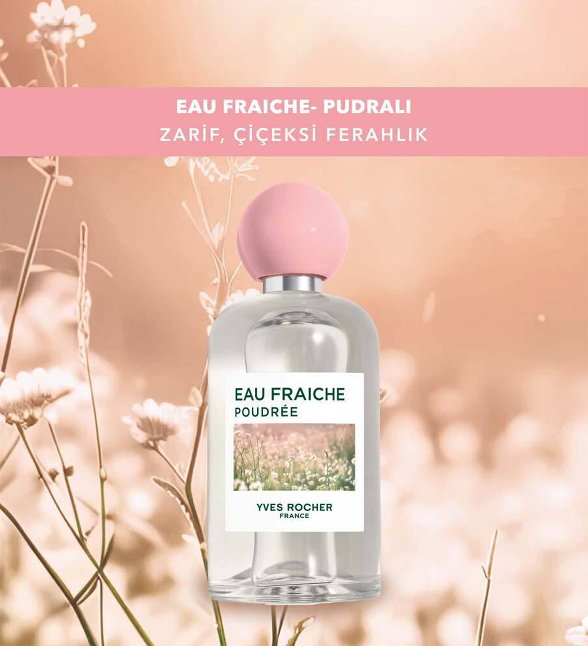 Yves Rocher 100 ml Pudralı Çiçeksi Parfüm