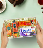Züber Meyve Bar 40gr & Eyüp Sabri Tuncer El ve Vücut Kremi &16ml Kolonya & Ülker Pastil Hediye Seti