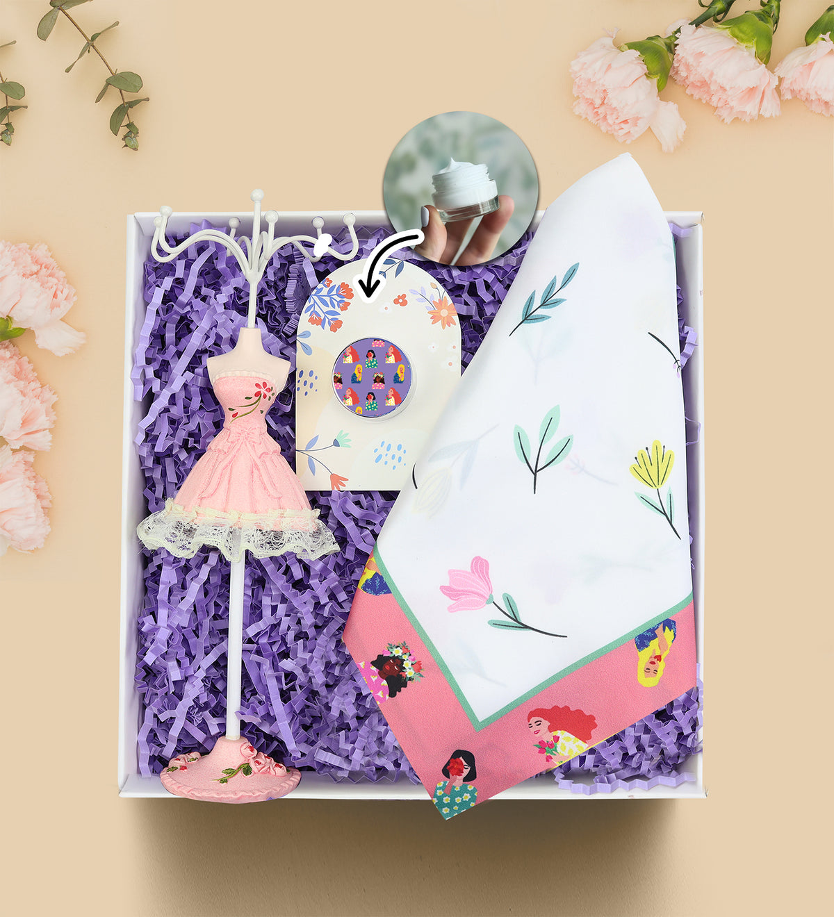 Takı Standlı Kadınlar Günü Hediye Seti