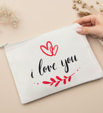 I Love You Tasarım Bez Çanta