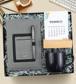 Kişiye Özel Defter & Kalem & Kupa & Takvim Hediye Seti