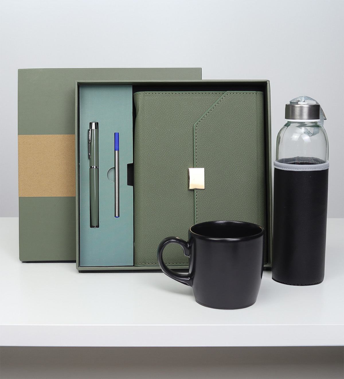 Matara & Kupa & Kutulu Defter Kalem Seti