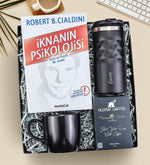 İknanın Psikolojisi Kitabı & Kupa & Kahve & Termos Hediye Seti