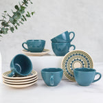 6'lı Çay ve Kahve Fincanı Takımı