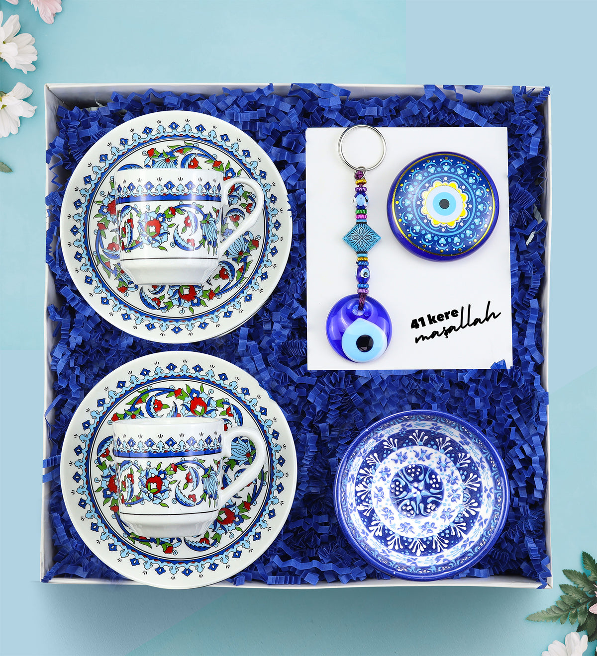 Nazar Boncuğu Temalı Hediye Kutusu