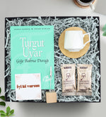 Kitap & Fincan & 2'li Kahve & Not Tutucu Hediye Seti