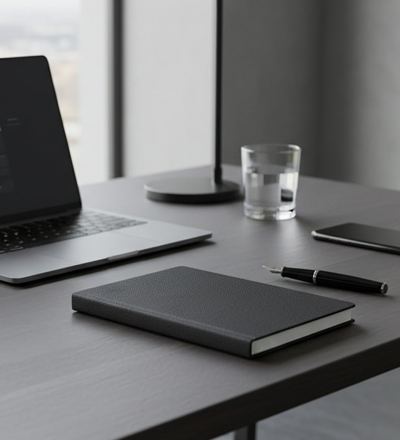 Kişiye Özel 2026 Siyah Tarihli Ajanda