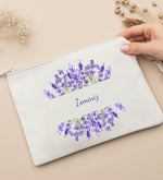 Kişiye Özel Lavanta Tasarım Bez Çanta