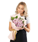 Deluxe 15'li Lila Gül Buketi