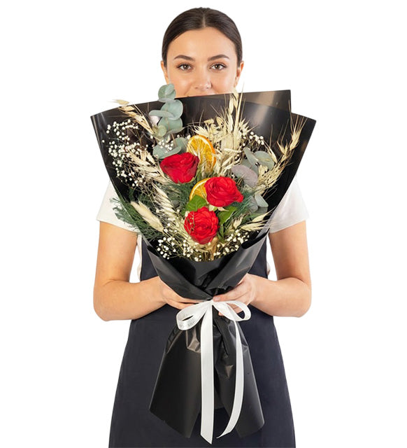 Red Passion Kırmızı Gül Buketi