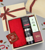 0,35L Stanley & Kalın Şal & Rebul Kolonya & Rakle Mum & Selamlıque Hediye Seti