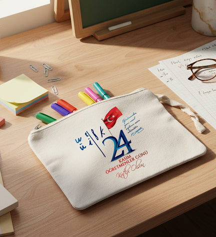 Öğretmenler Gününe Özel Bez Çanta