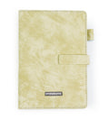 Yumuşak Deri Mıknatıslı Bej Defter