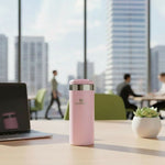 Kişiye Özel The AeroLight™ Transit Mug Stanley Termos 0.35L Pembe