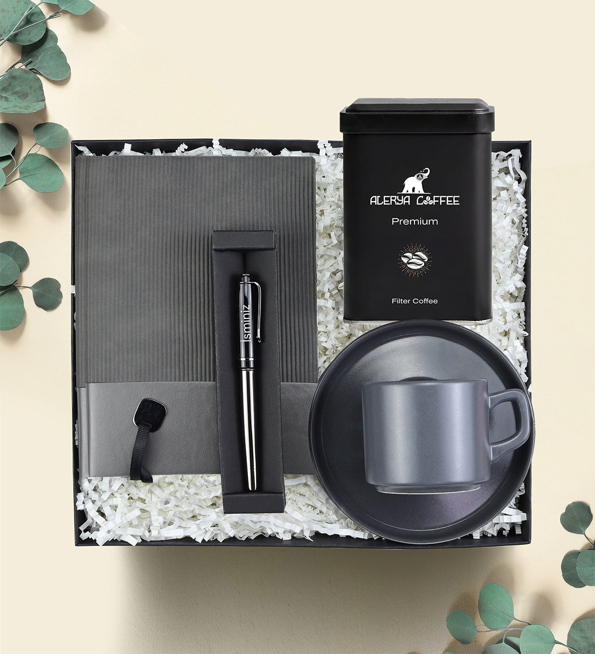Alerya Premium Filtre Kahveli Hediye Seti