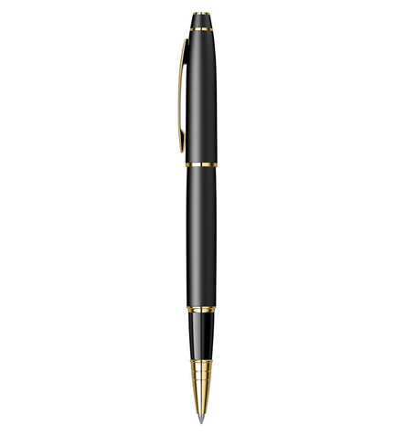 Scrikss Noble 35 Mat Siyah Altın Roller Kalem