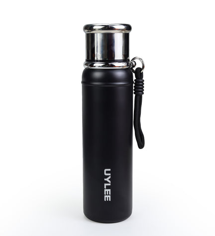 Siyah Çelik Termos 700 ml
