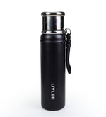 Siyah Çelik Termos 700 ml