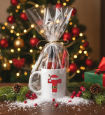 Baskılı Kupa & Sıcak Çikolata & Mini Kolonya & Kırmızı Roller Kalem Hediye Seti