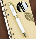 Gold-Beyaz Roller Kalem