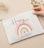 Kişiye Özel Gökkuşağı Tasarım Bez Çanta