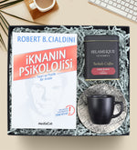 İknanın Psikolojisi Kitabı & Fincan & Selamlıque Türk Kahvesi Hediye Seti