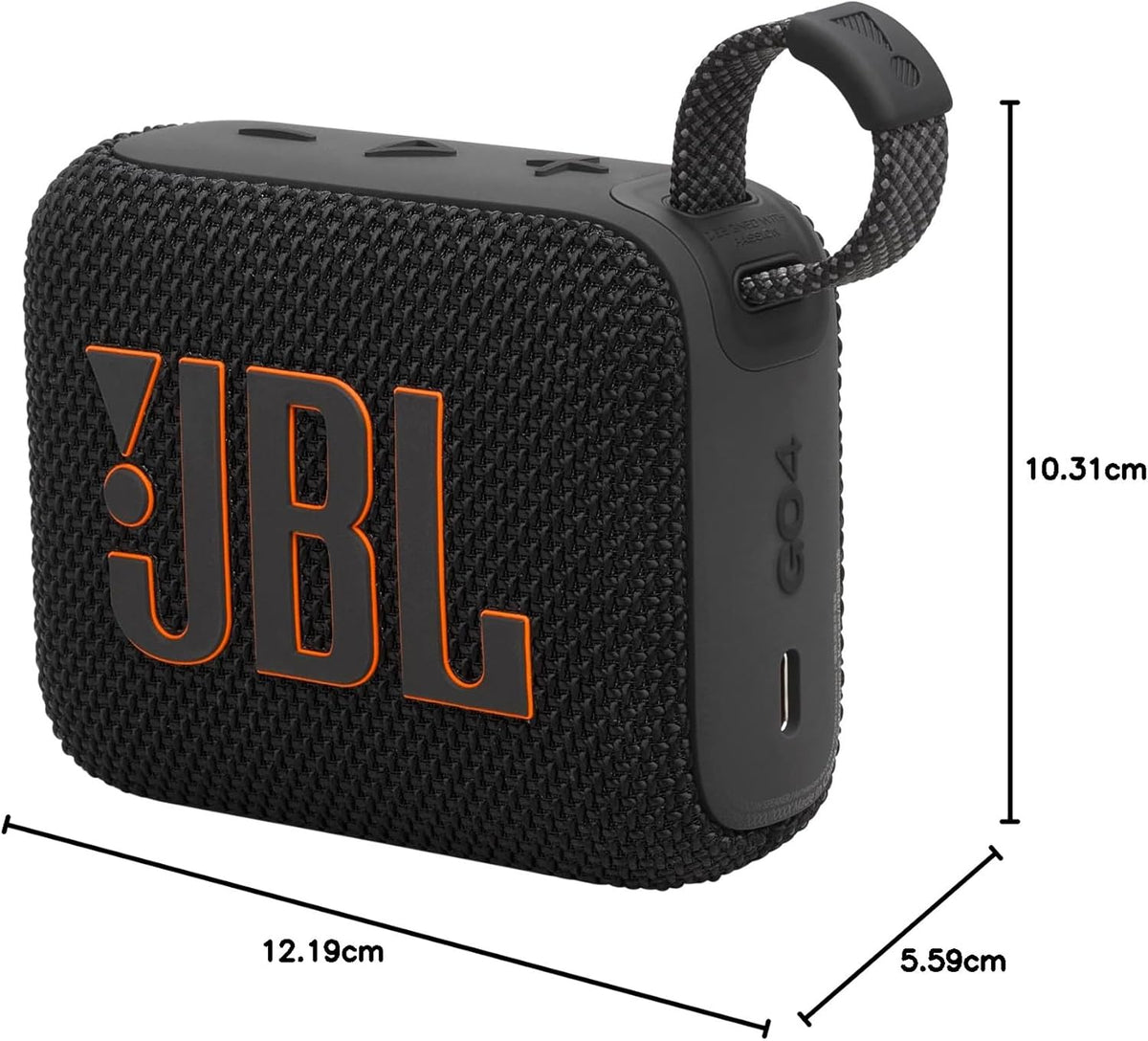 JBL Go4 Taşınabilir Bluetooth Hoparlör Siyah