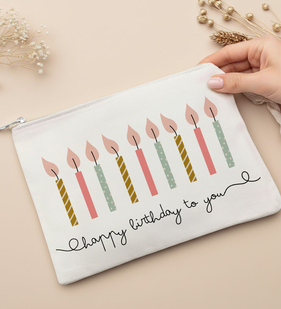 Doğum Günü Tasarım Bez Çanta