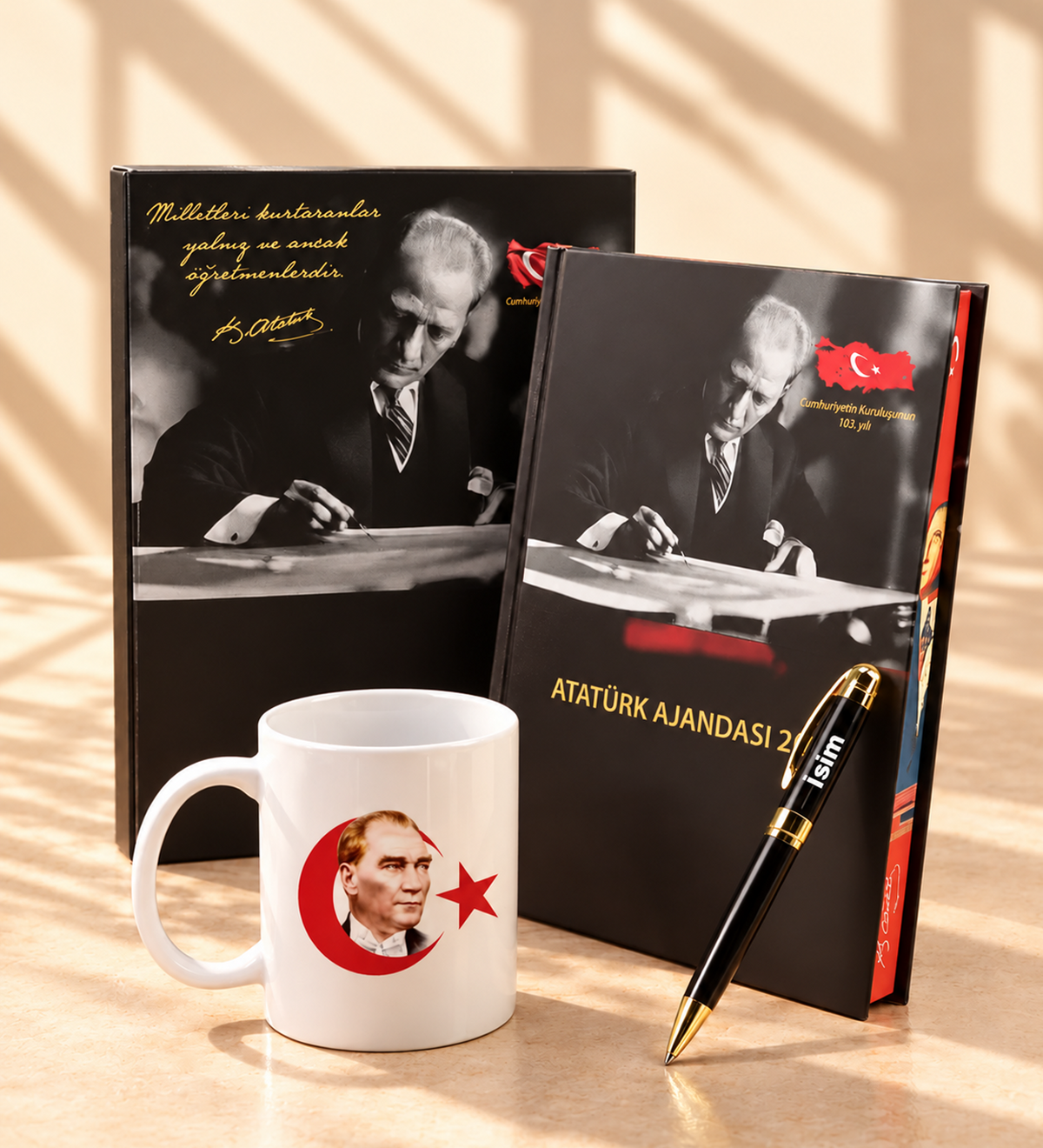 Atatürk Temalı Premium Hediye Seti
