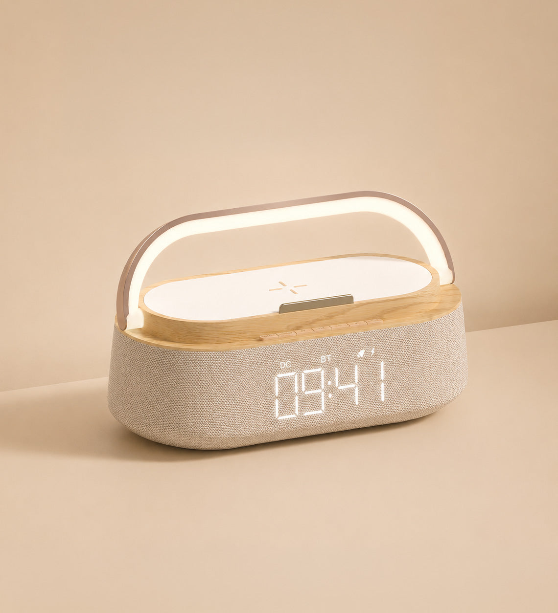 Kablosuz Şarjlı Bambu Bluetooth Hoparlör