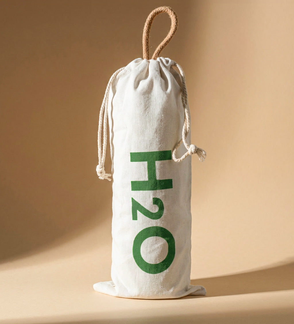 Bambu Kapaklı Cam Matara