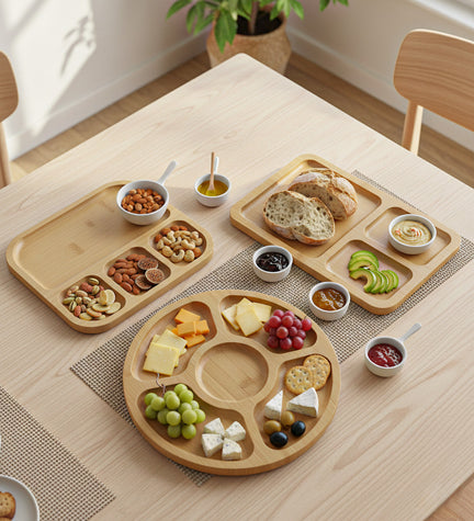 Bambu Sunum Tabağı