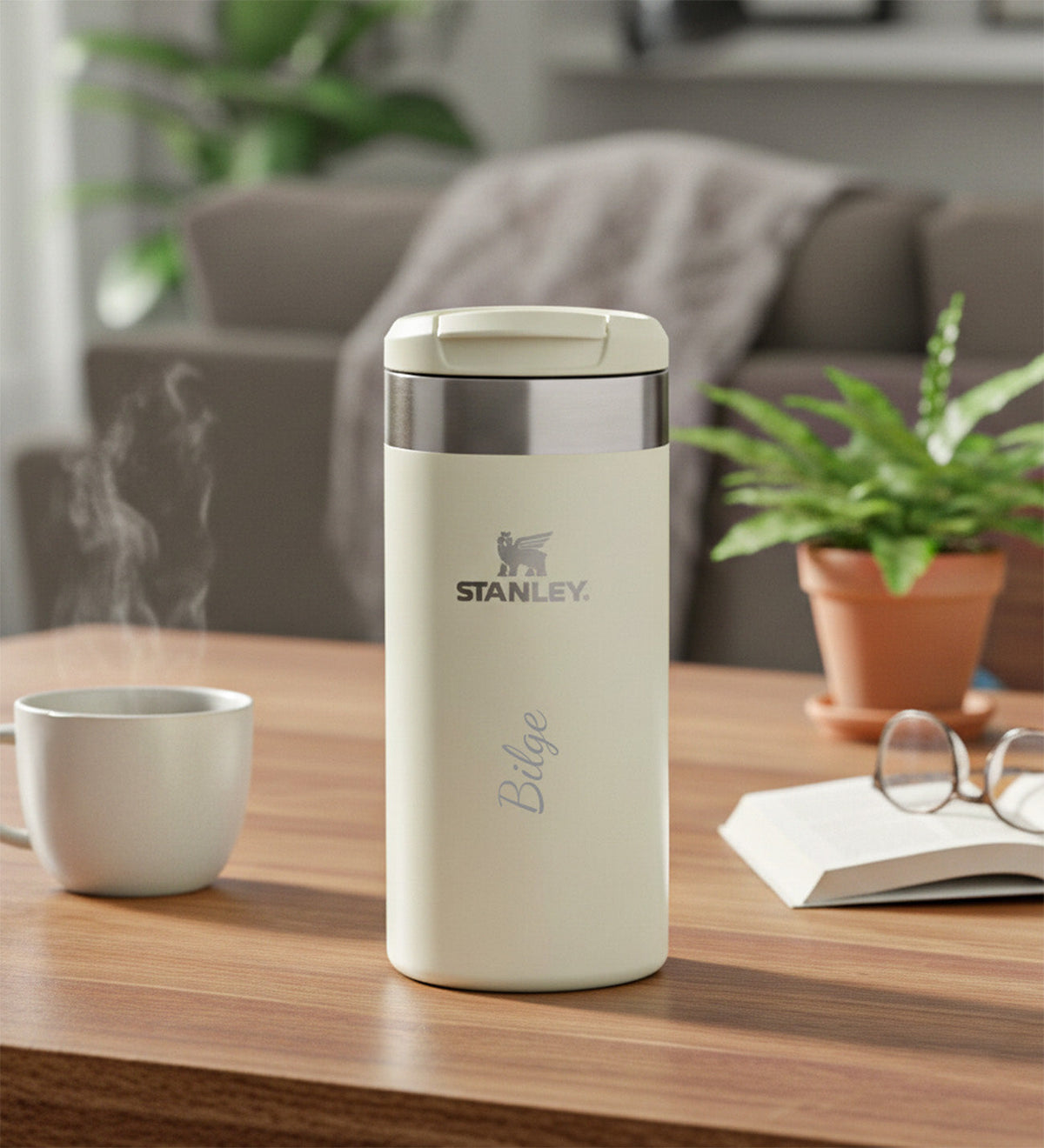 Fular Kolonya Kalem Stanley Termos Kadına Hediye Seti