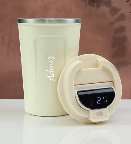 Dereceli Krem Termos