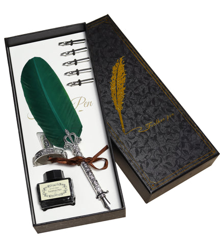 Yeşil Divit Uçlu Tüylü Kalem