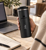 Kişiye Özel Stanley Termos Powerbank Çoklu Şarj Kablosu Kahve Kurumsal Hediye