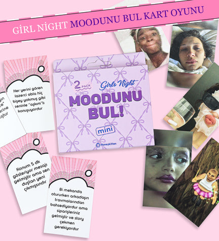 Girls Night Moodunu Bul Kart Oyunu