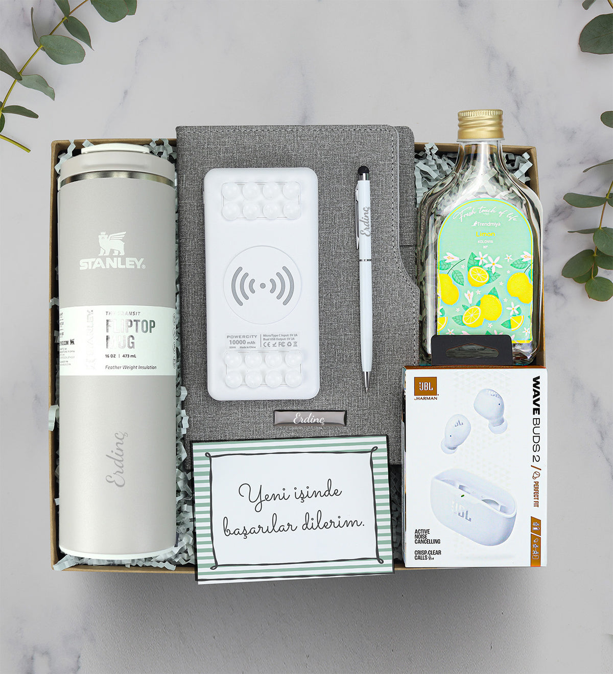 Kişiye Özel Stanley Termos Kurumsal Welcome Kit Hediye Seti