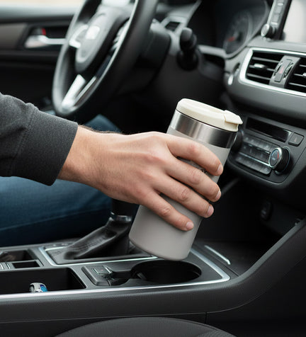 Kişiye Özel The AeroLight™ Transit Mug Stanley Termos 0,35 L Gri