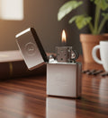 Gümüş Renk Zippo Tarzı Çakmak
