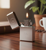 Gümüş Renk Zippo Tarzı Çakmak