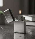 Gümüş Renk Zippo Tarzı Çakmak