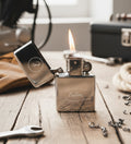 Gümüş Renk Zippo Tarzı Çakmak