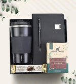 Kişiye Özel Termos & Defter & Kalem & Filtre Kahve & Çikolata Hediye Seti