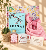 Ikigai & T Kupa & Fular & Kolonya & Sukulent Hediye Seti