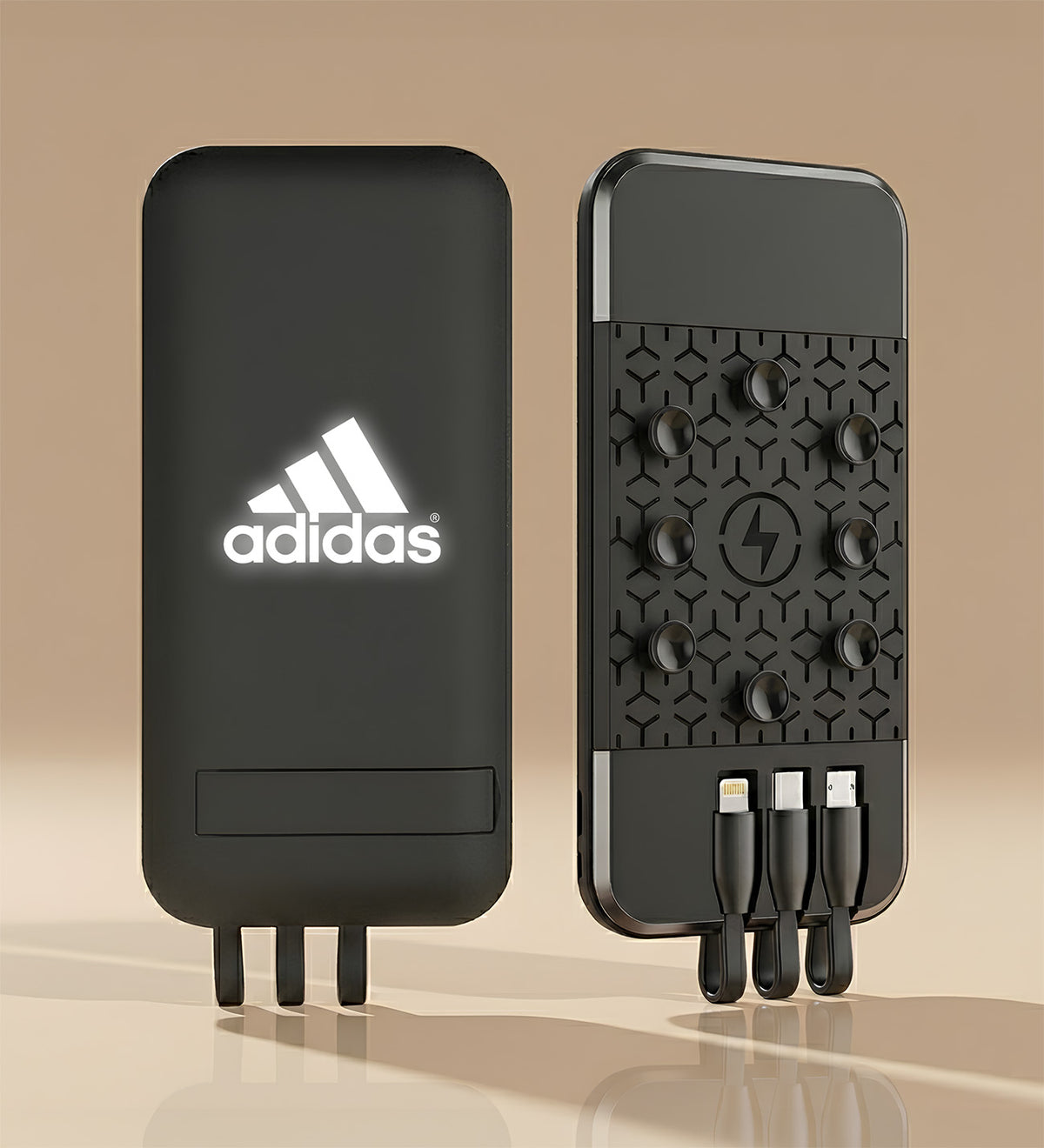 10000 mAh Işıklı Logolu Powerbank