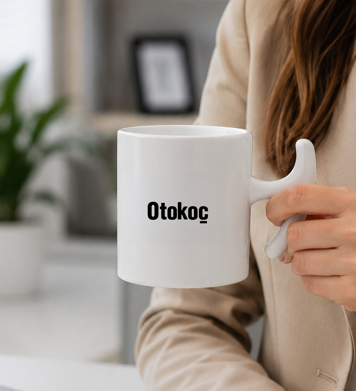 T Porselen Kupa