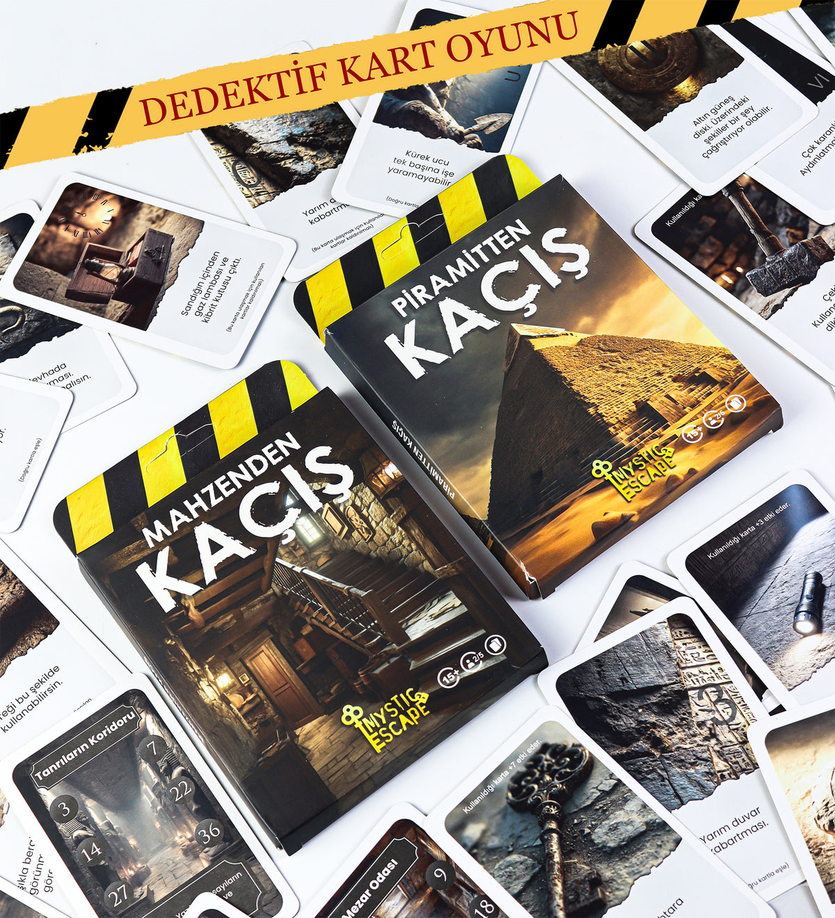 Dedektif Kart Oyunu - Kaçış