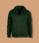 Kapüşonlu Fermuarlı Sweatshirt