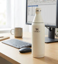 The All Day Slim Su Şişesi | 0,6 L Stanley Çelik Su Matarası Krem